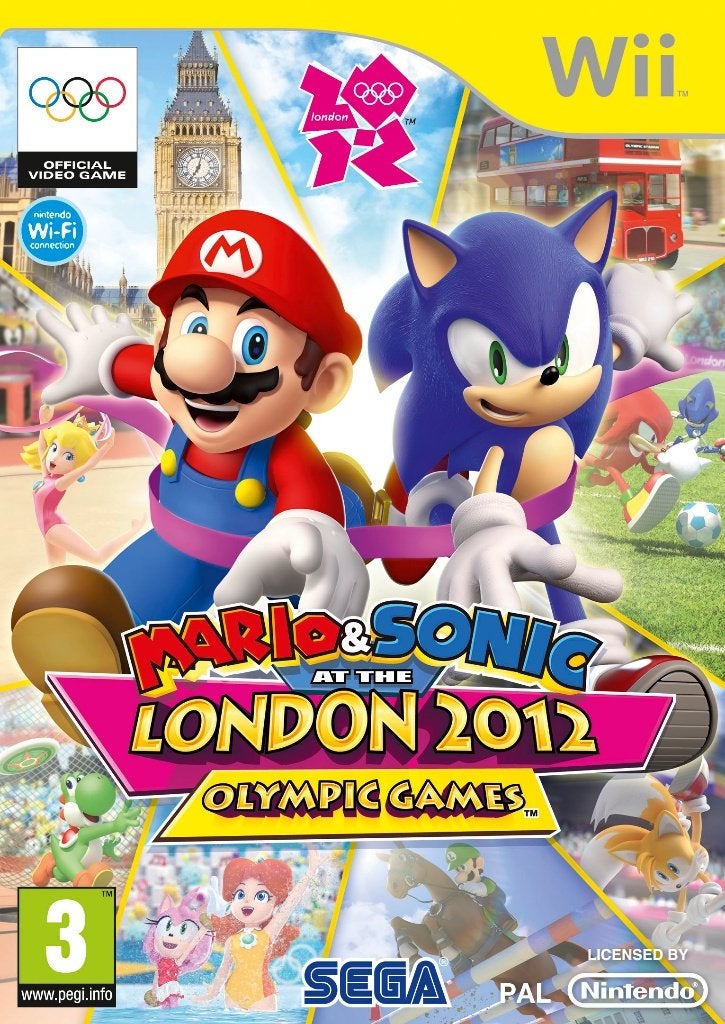 Mario and Sonic At the London 2012 Ol. Games (sans livret), Enlèvement ou Envoi, 2 joueurs, Utilisé, À partir de 3 ans