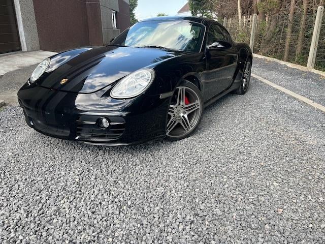 PORSCHE CAYMAN S DESIGN EDITION 1, Auto's, Achterwielaandrijving, 217 kW, Zwart, 254 g/km