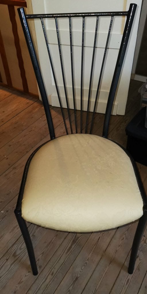 Stoelen, Maison & Meubles, Chaises, Bistro, Gris, Enlèvement, Utilisé