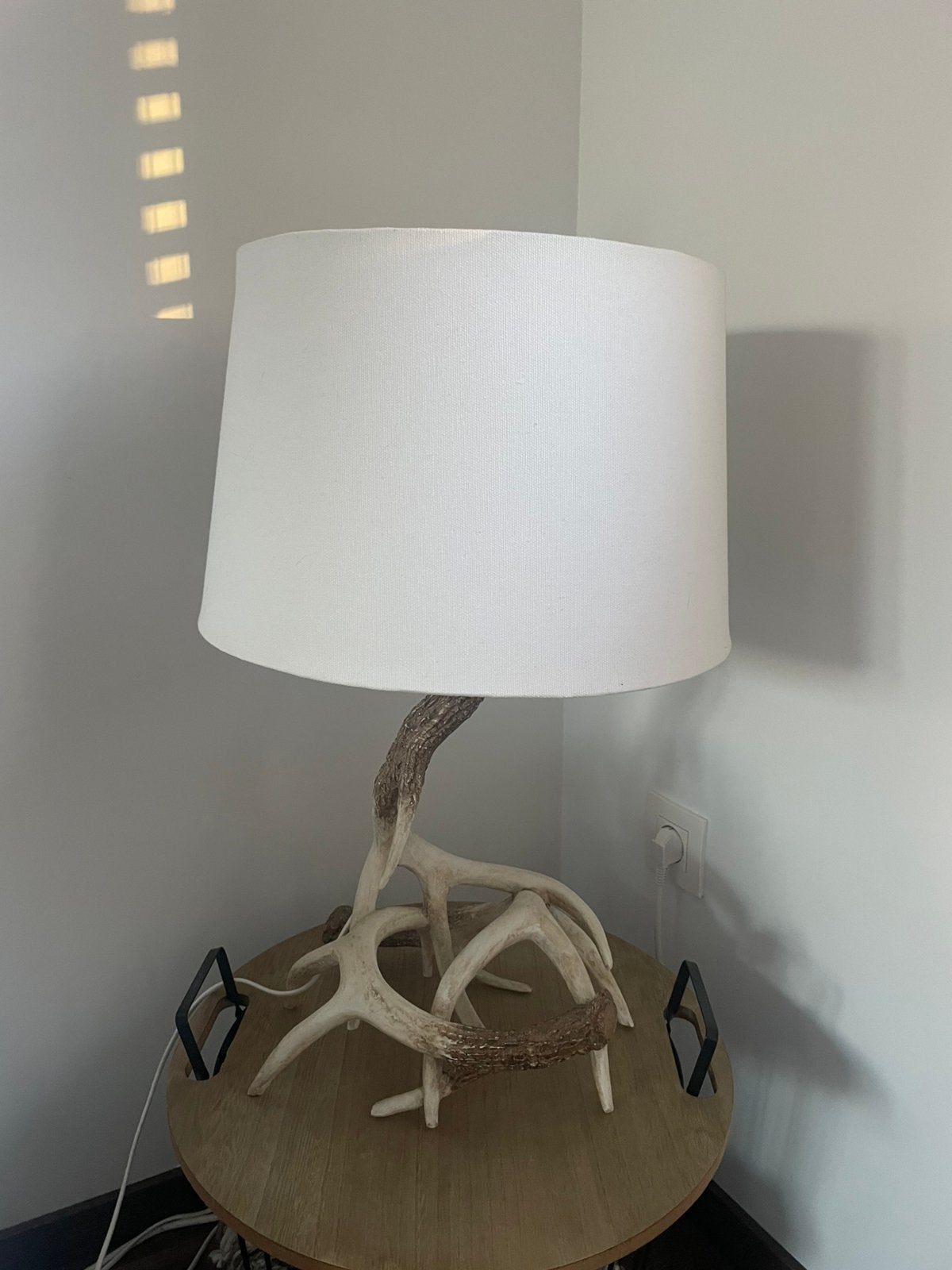 Lamp Zara Home, Ophalen, Gebruikt, Hout, 50 tot 75 cm
