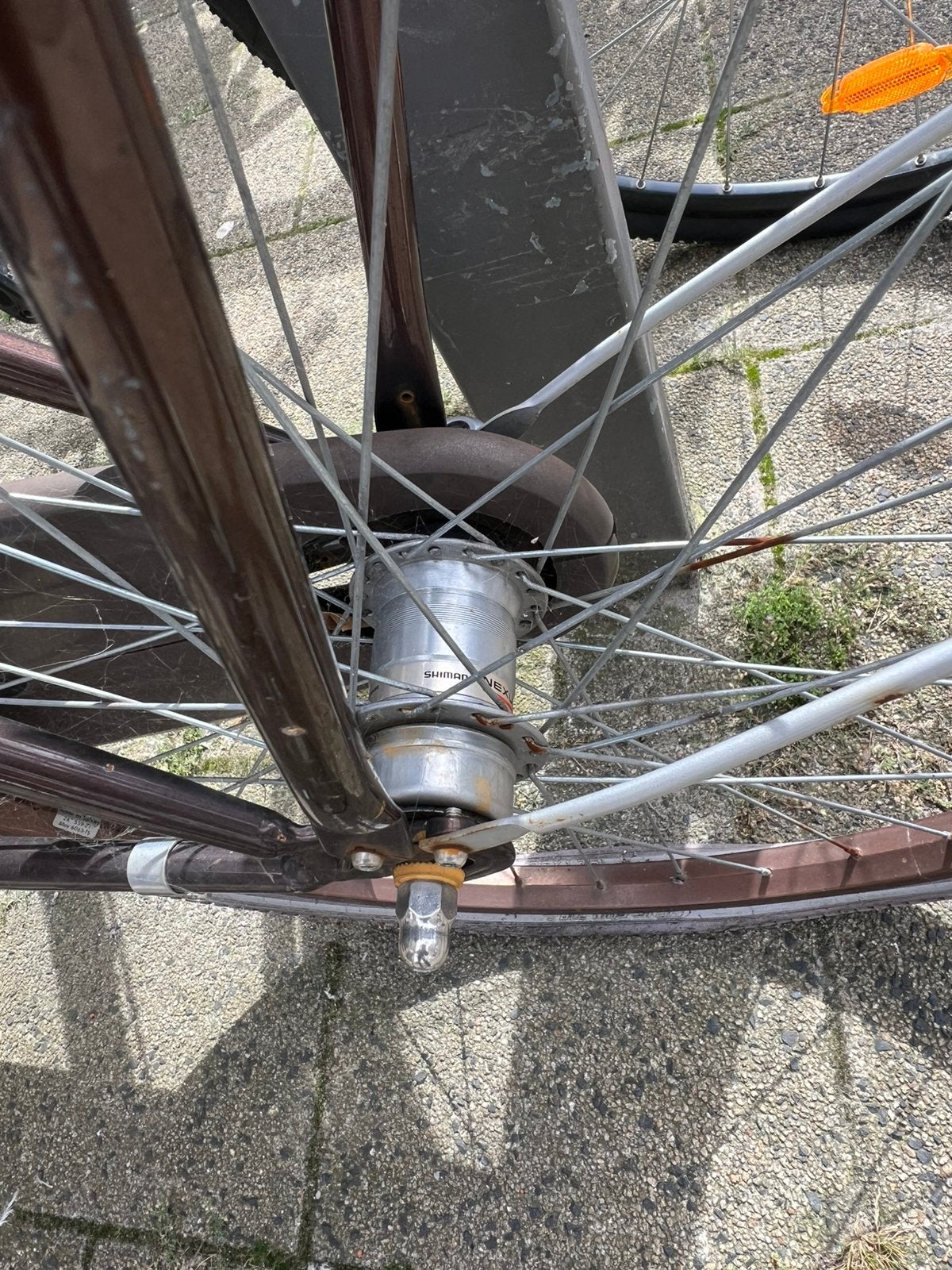 Fiets voor onderdelen, Nexus 3. 26 inch, Vélos & Vélomoteurs, Vélos Pièces, Enlèvement, Utilisé, Aluminium, Stadsfiets