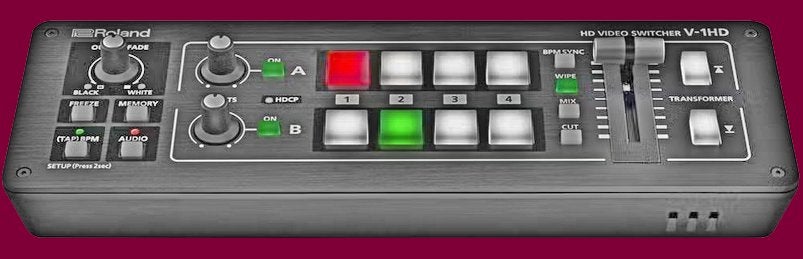 Mixer vidéo Roland V-1HD, Audio, Tv en Foto, Professionele apparaten, Gebruikt, Video, Ophalen