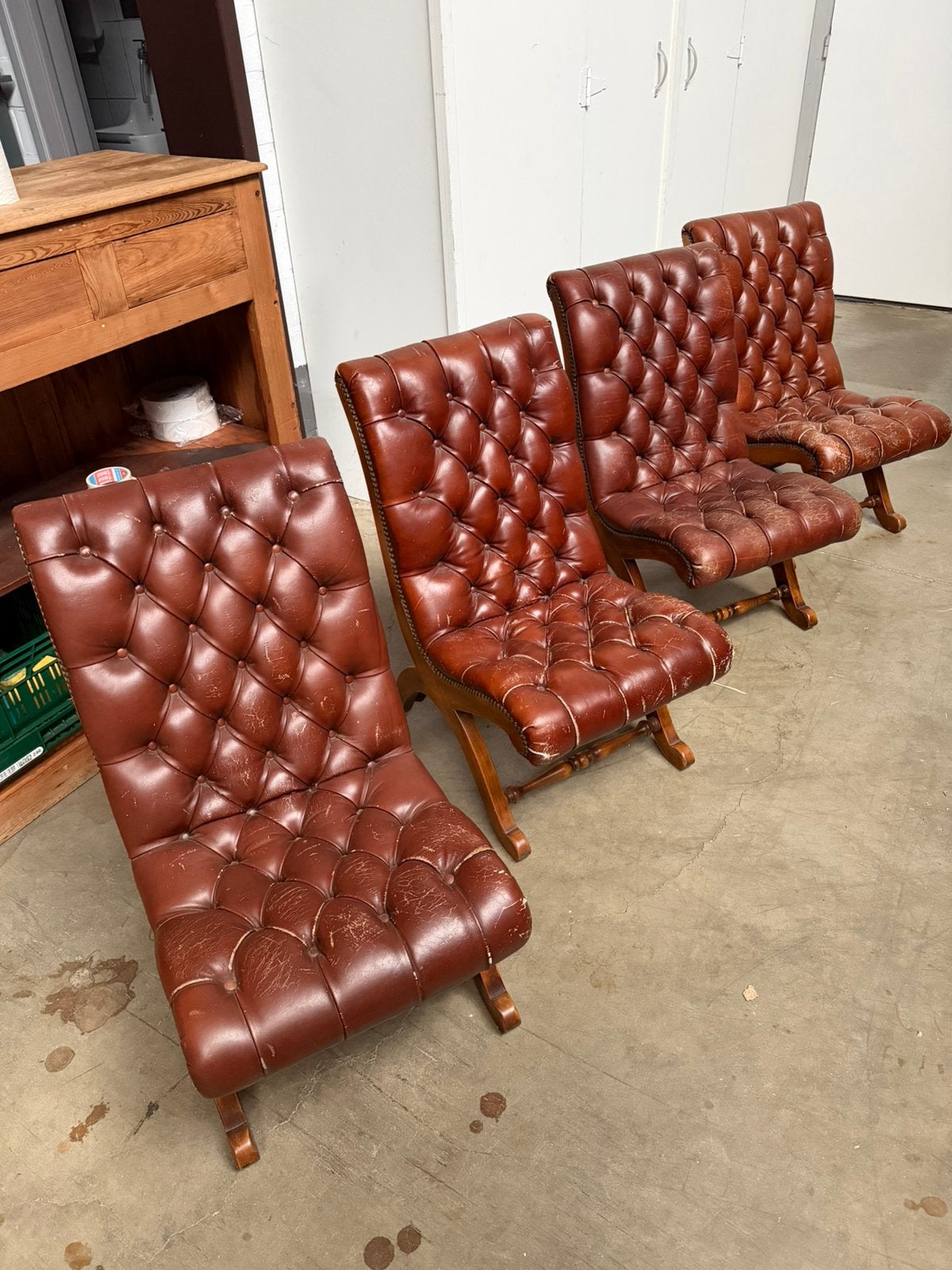 chaises longues scandinaves, Enlèvement