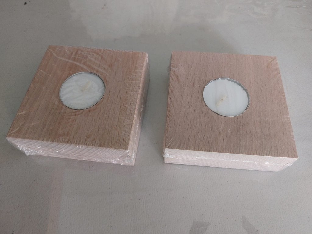 Kaarshouders hout/ecoshape (PAKKET 18 stuks), Enlèvement, Neuf, Autres matériaux, Matériel de bricolage