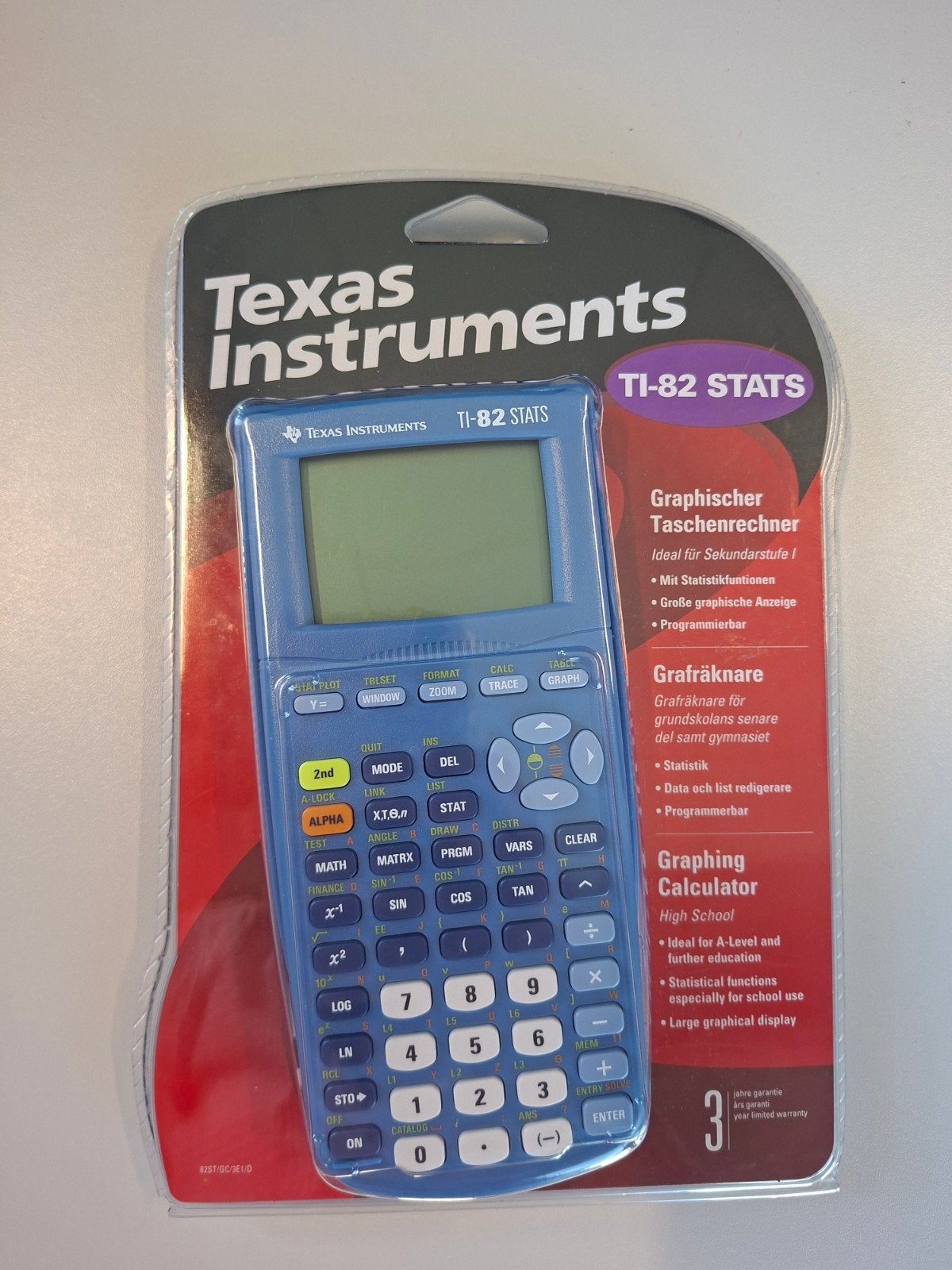 Texas rekenmachine stats TI-82, Diversen, Rekenmachines, Ophalen of Verzenden