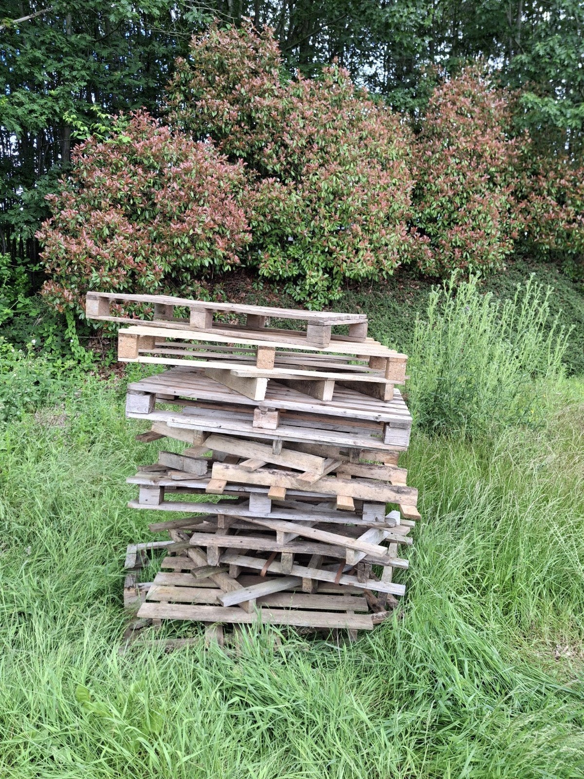Gratis paletten voor brandhout of andere doeleinden, Tuin en Terras, Brandhout, Ophalen