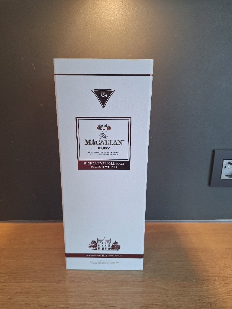 Macallan Ruby Whisky, Overige typen, Ophalen of Verzenden, Zo goed als nieuw, Noord-Amerika