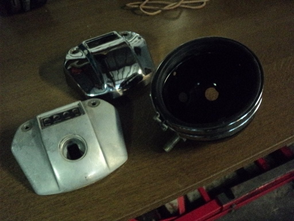 harley koplamp&cover, Ophalen of Verzenden, Gebruikt