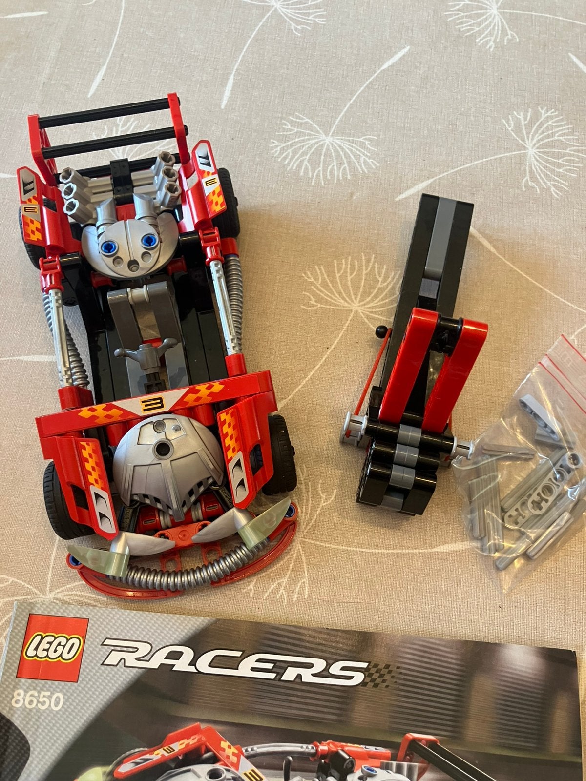 Lego racers 8650 furious slammer racer, Ophalen, Gebruikt, Lego, Racers