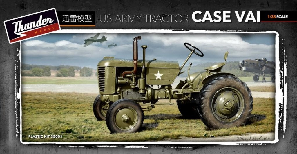 THUNDER MODEL 35001 US Army tractor Case VAI échelle 1/35, Hobby en Vrije tijd, Modelbouw | Auto's en Voertuigen, Ophalen of Verzenden