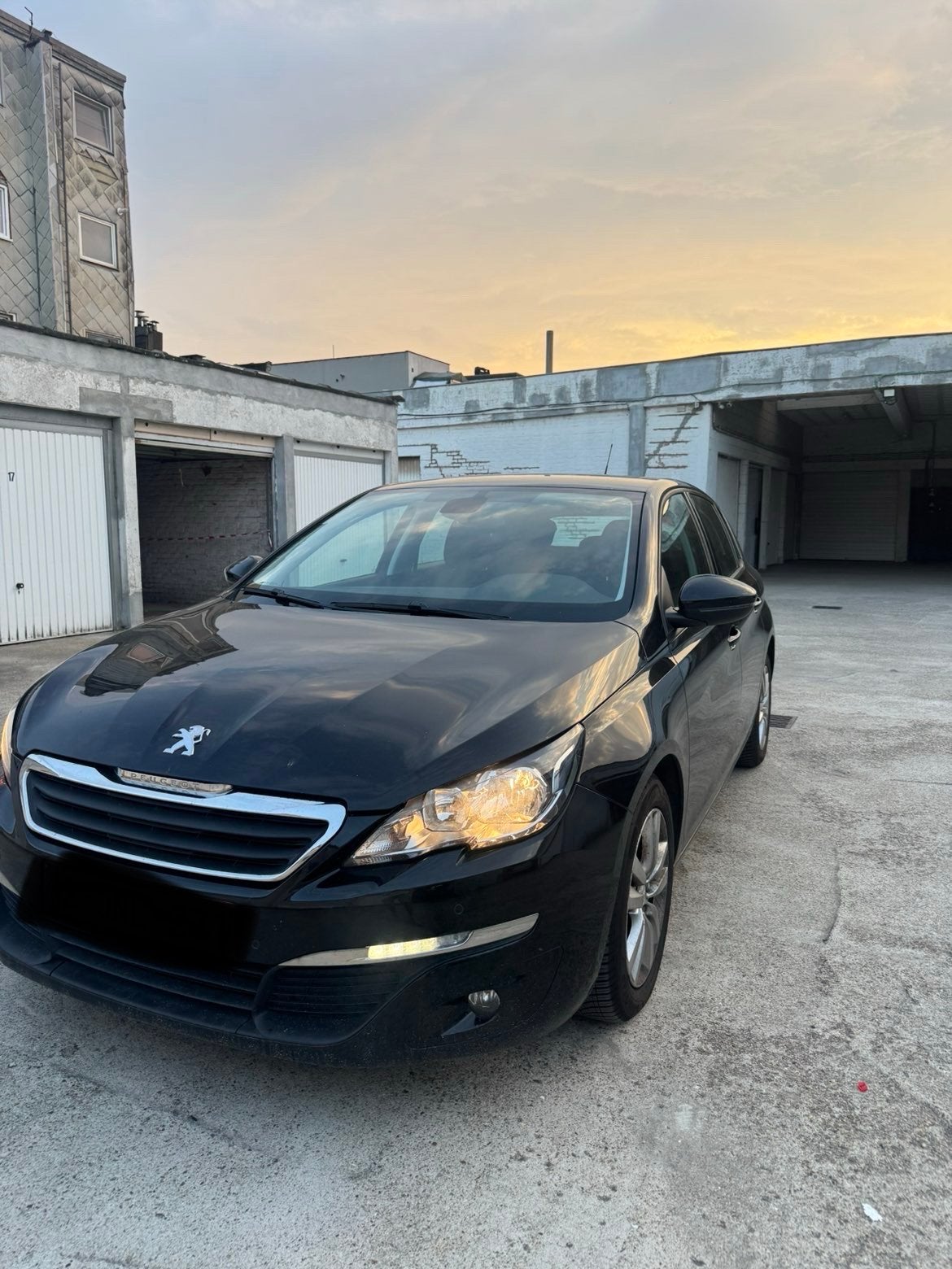 Peugeot 308, Auto's, Voorwielaandrijving, Stof, Zwart, Handgeschakeld