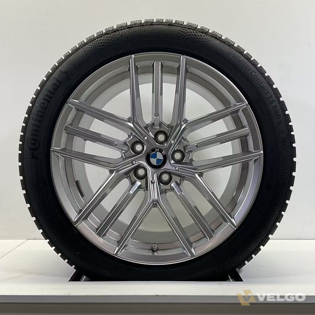 BMW 5 SERIE G60 G61 I5 G60 SET VELGEN + WINTERBANDEN 19 INCH, 19 inch, -, -, Banden en Velgen