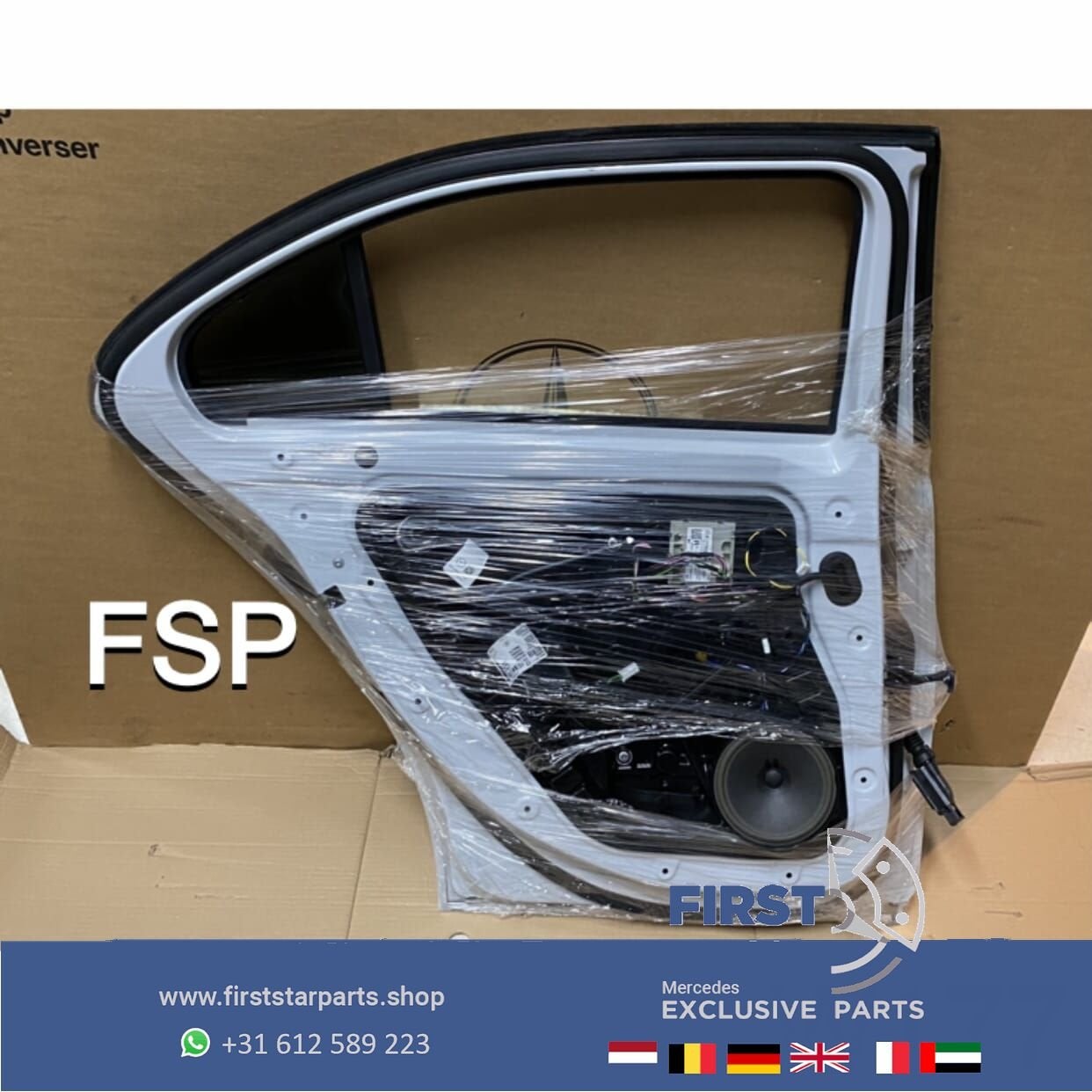 W177 V177 DEUR LINKS ACHTER PORTIER A KLASSE SEDAN WIT origi, Arrière, Utilisé, Porte, -