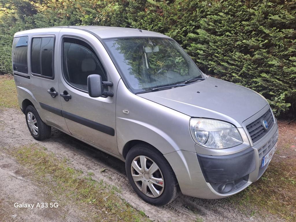 FIAT DOBLO,  1.9 JTD, BWJ 2007. 7 ZITPLAATSEN, AIRCO, EURO 4, Te koop, Euro 4, Fiat