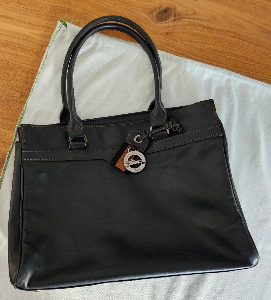 Longchamp Vintage Tote Bag, Autres marques, Cuir, Enlèvement ou Envoi, Comme neuf