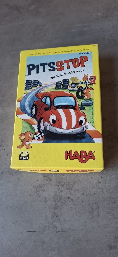 HABA Pitsstop, Ophalen, Zo goed als nieuw