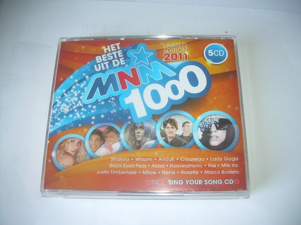 5 CD BOX - MNM - MNM 1000 - 2011, Cd's en Dvd's, Cd's | Verzamelalbums, Ophalen of Verzenden, Zo goed als nieuw, Verzamelalbum