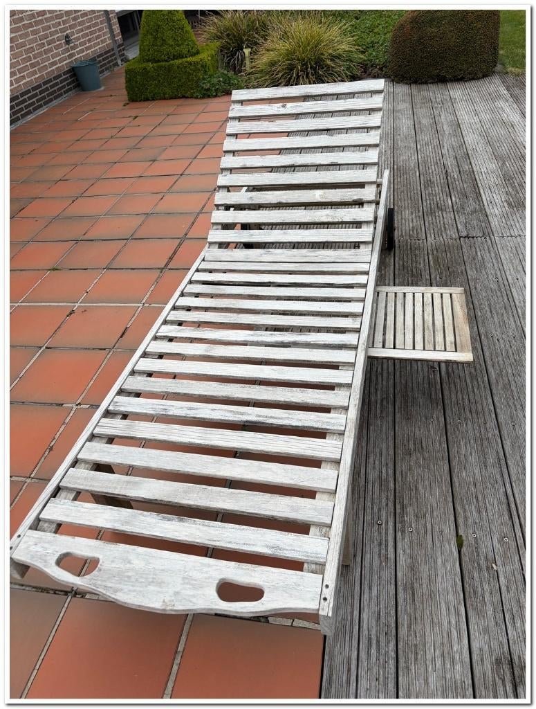 Houten ligbed, Enlèvement, Utilisé, Bois, Mobile