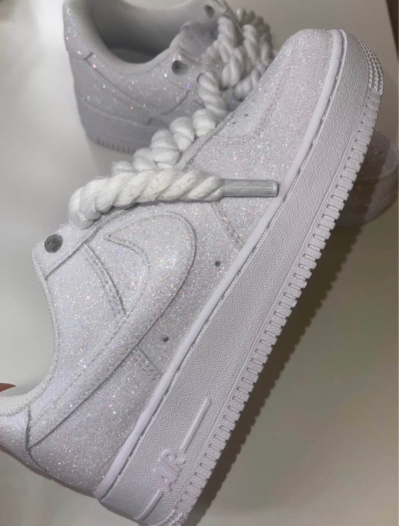 Air Force 1 sur mesure, Enlèvement ou Envoi, Neuf, Blanc, Sneakers et Baskets