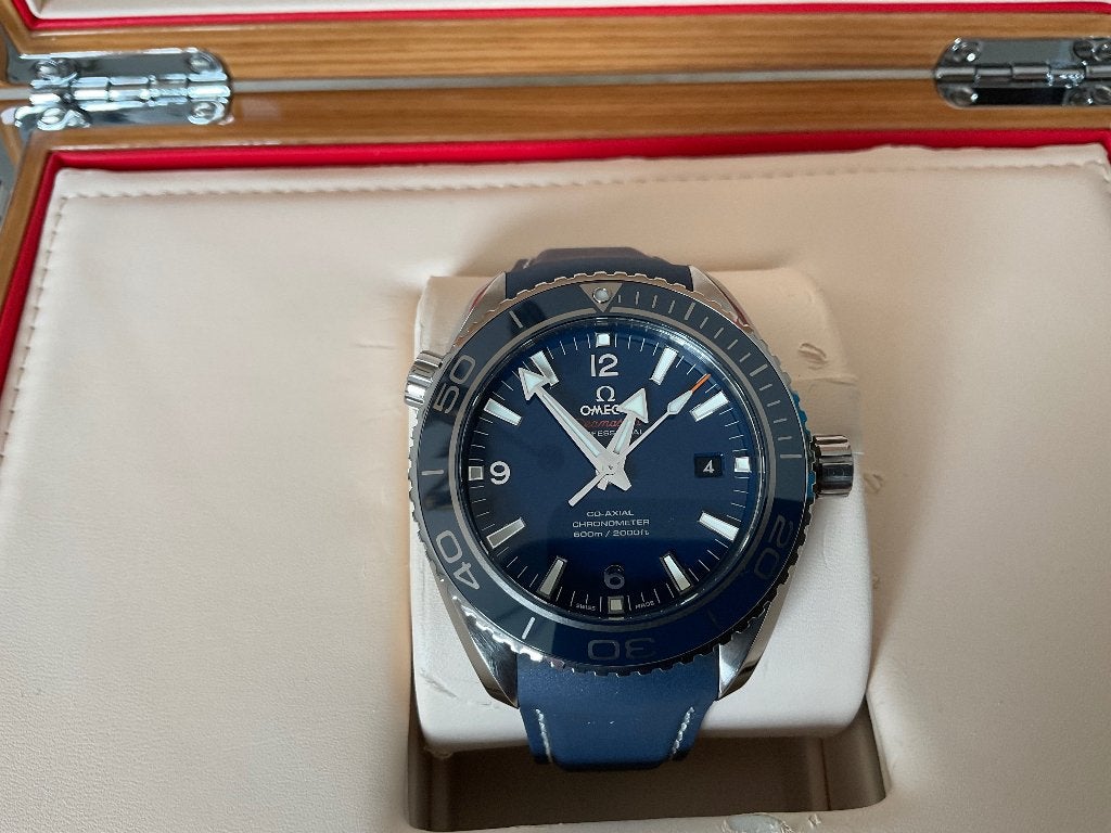 Omega Seamaster Planet Ocean, Ophalen, Overige materialen, Polshorloge, Overige materialen