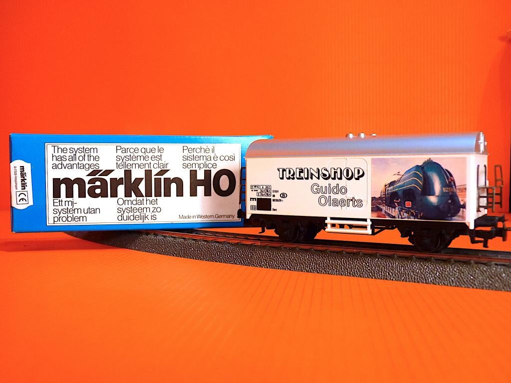 MÄRKLIN SNCB - TREIN SHOP Guido Olaerts Loco Vapeur Type 12, Enlèvement ou Envoi, Courant alternatif, NS, Utilisé
