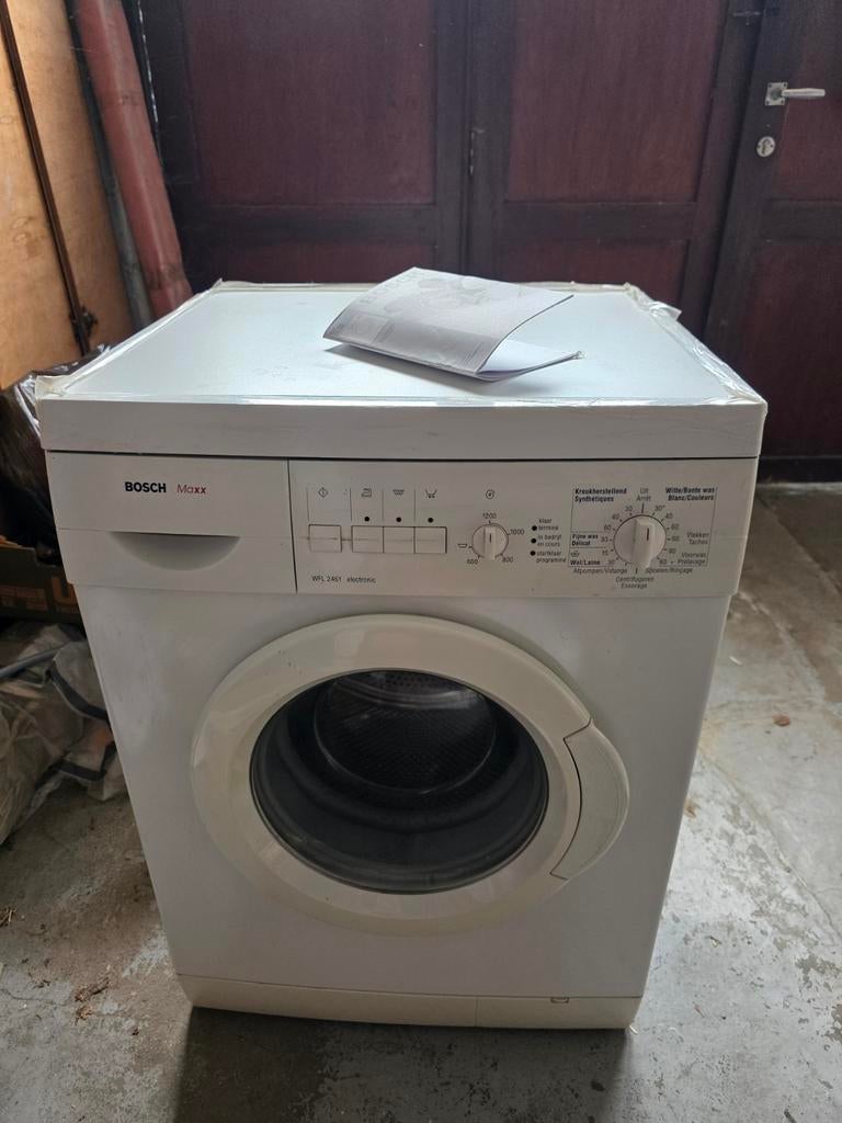 Lave-linge Bosch maxx, Enlèvement