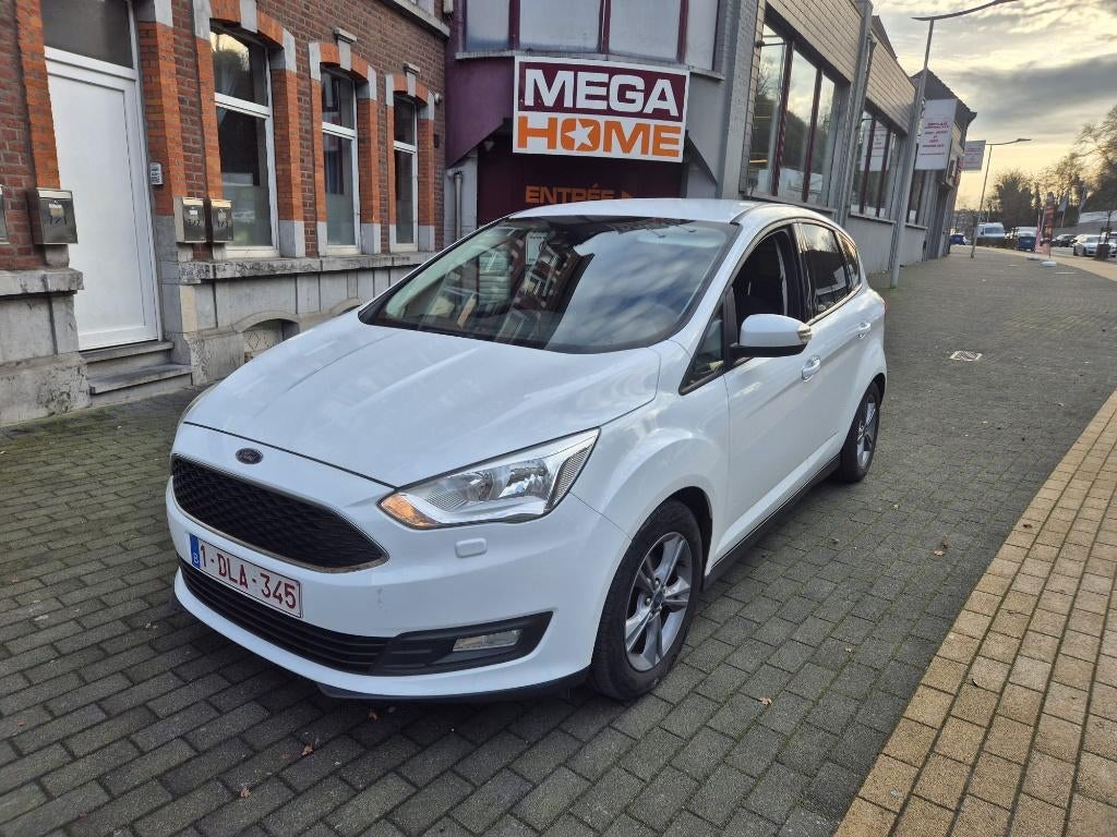 Ford C-Max 1.5 TDCi Titanium (EU6.2) 120CH VOLLEDIGE OPTIES, Voorwielaandrijving, 1498 cc, 4 cilinders, Wit