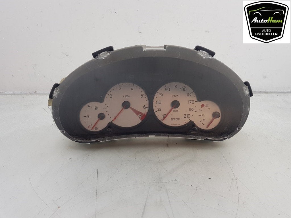 INSTRUMENTS DE BORD Peugeot 206 (2A / C/H/J/S), Utilisé, Peugeot
