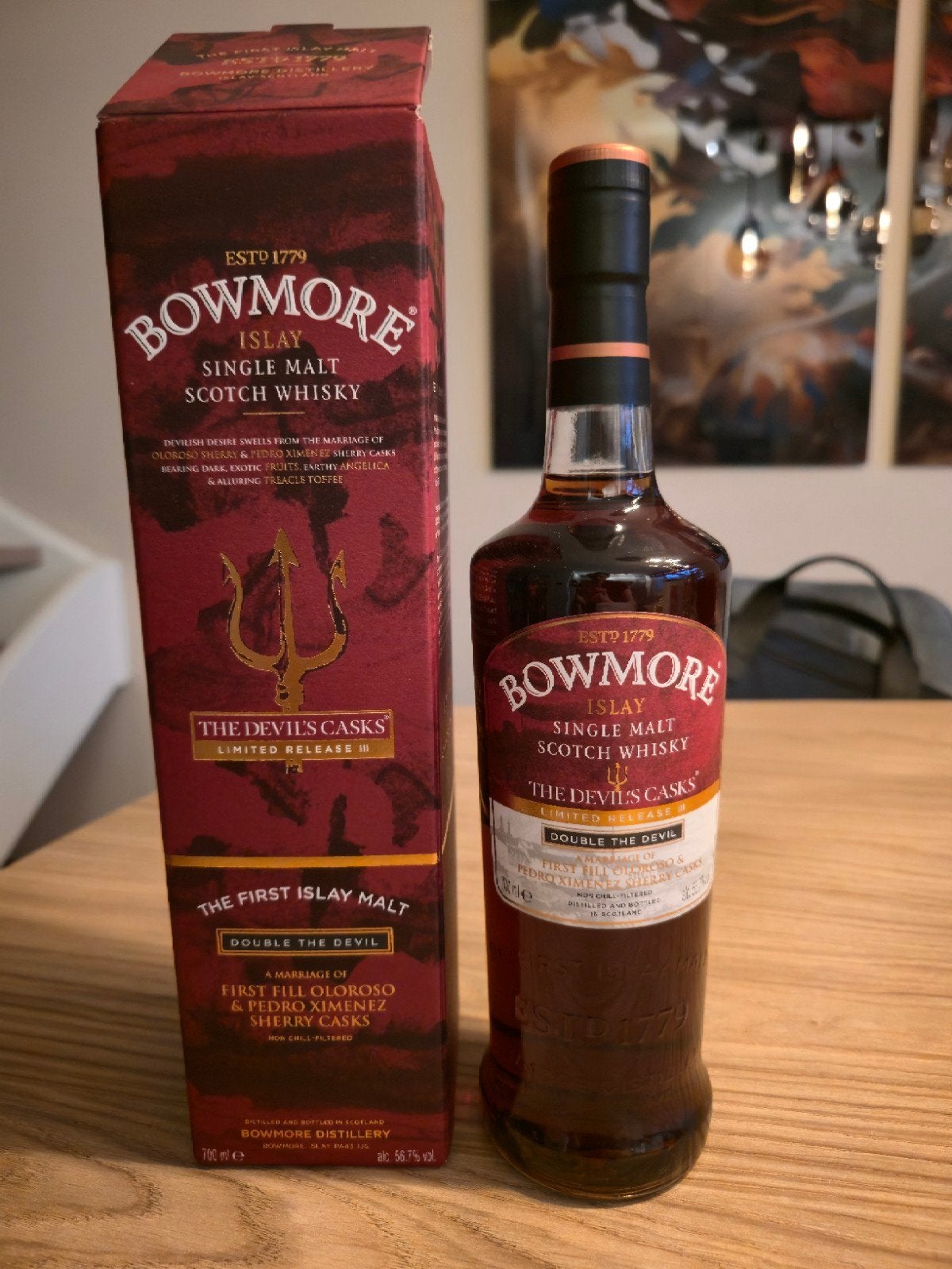 Bowmore devil's cask 3, Ophalen of Verzenden