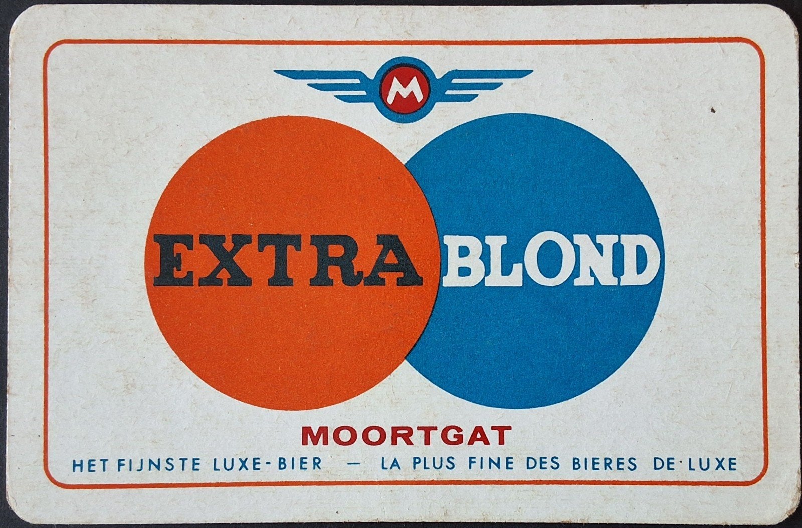 1 Speelkaart  Moortgat, Ophalen of Verzenden