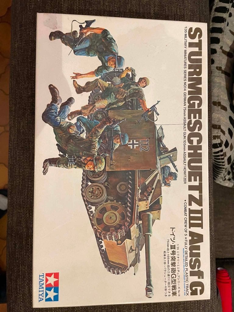 Tamiya 1/35 - German Sturmgeschütz III Ausf G, Hobby & Loisirs créatifs, Modélisme | Voitures & Véhicules, Neuf, Tank, Enlèvement ou Envoi
