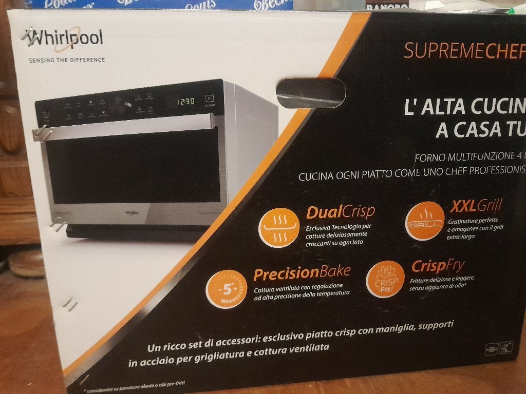 Four Combi Whirlpool Supreme Chef, Neuf, Whirlpool, Enlèvement, Four