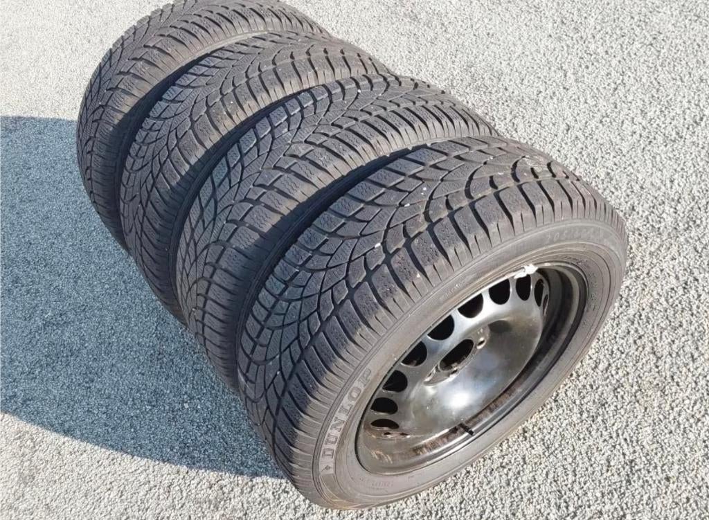 Jantes et pneus hiver 205/60-16 pour Audi, VW, Seat et Skoda, Autos : Pièces & Accessoires, Pneus & Jantes, Pneus et Jantes, Pneus hiver