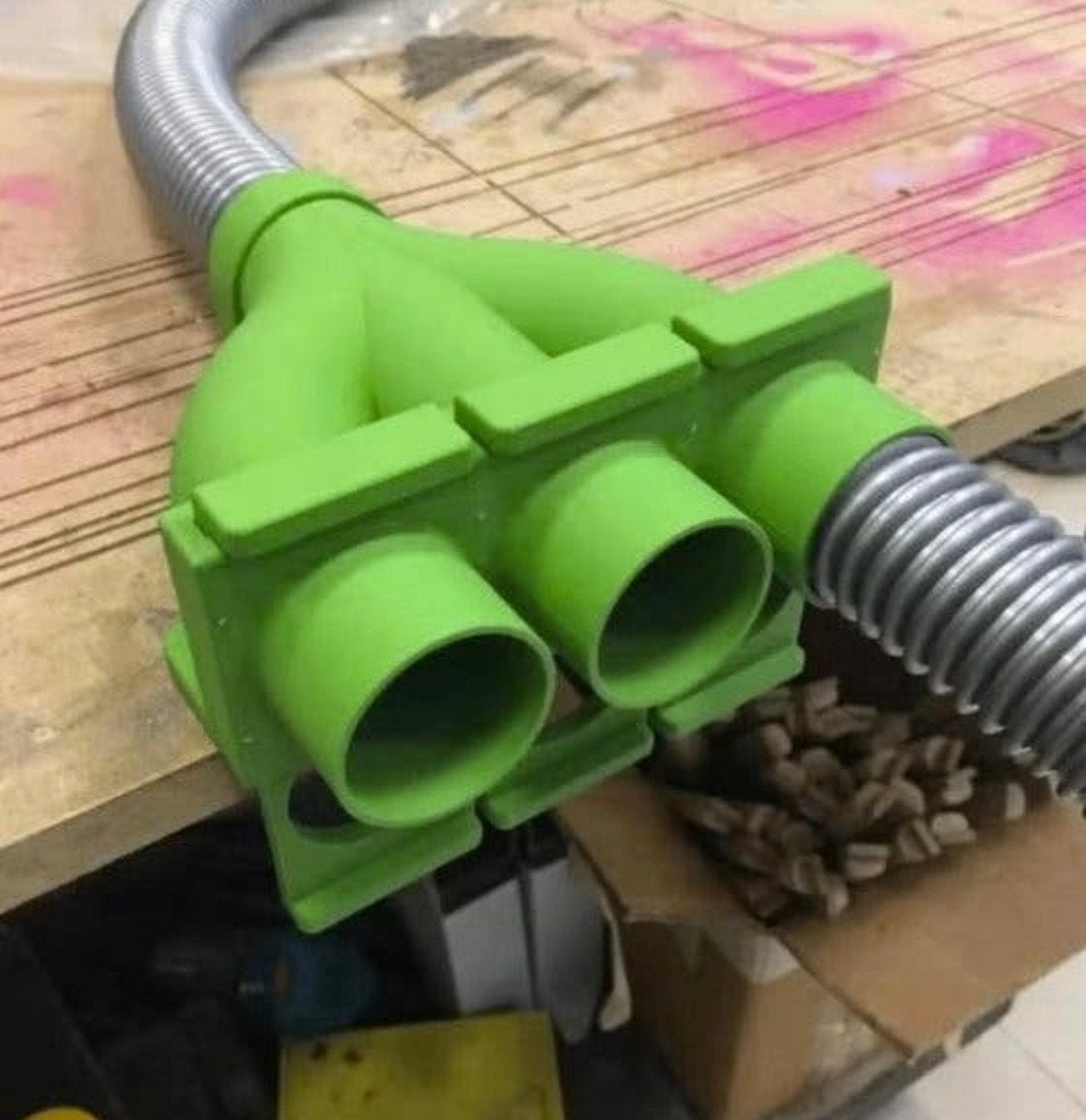 Stofafzuiging 4-Weg Klep Passend  Festool 58 mm Aansluiting, Doe-het-zelf en Bouw, Ophalen of Verzenden, Zo goed als nieuw