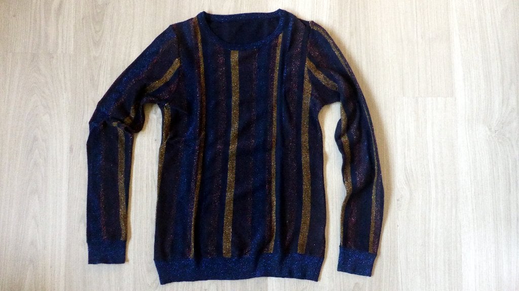 Feestelijke glitter trui 36, Enlèvement ou Envoi, Porté, Taille 36 (S), Multicolore