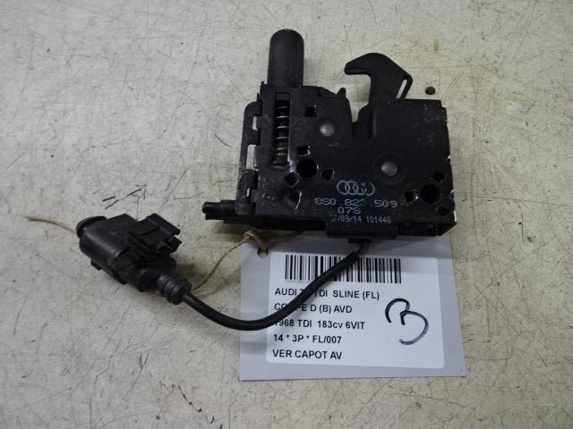 SERRURE CAPOT Audi TT (FV3 / FVP) (8S0823509), Autos : Pièces & Accessoires, Auto-Union-Straße  1,
85057  Ingolstadt, DE, Info@audi.de