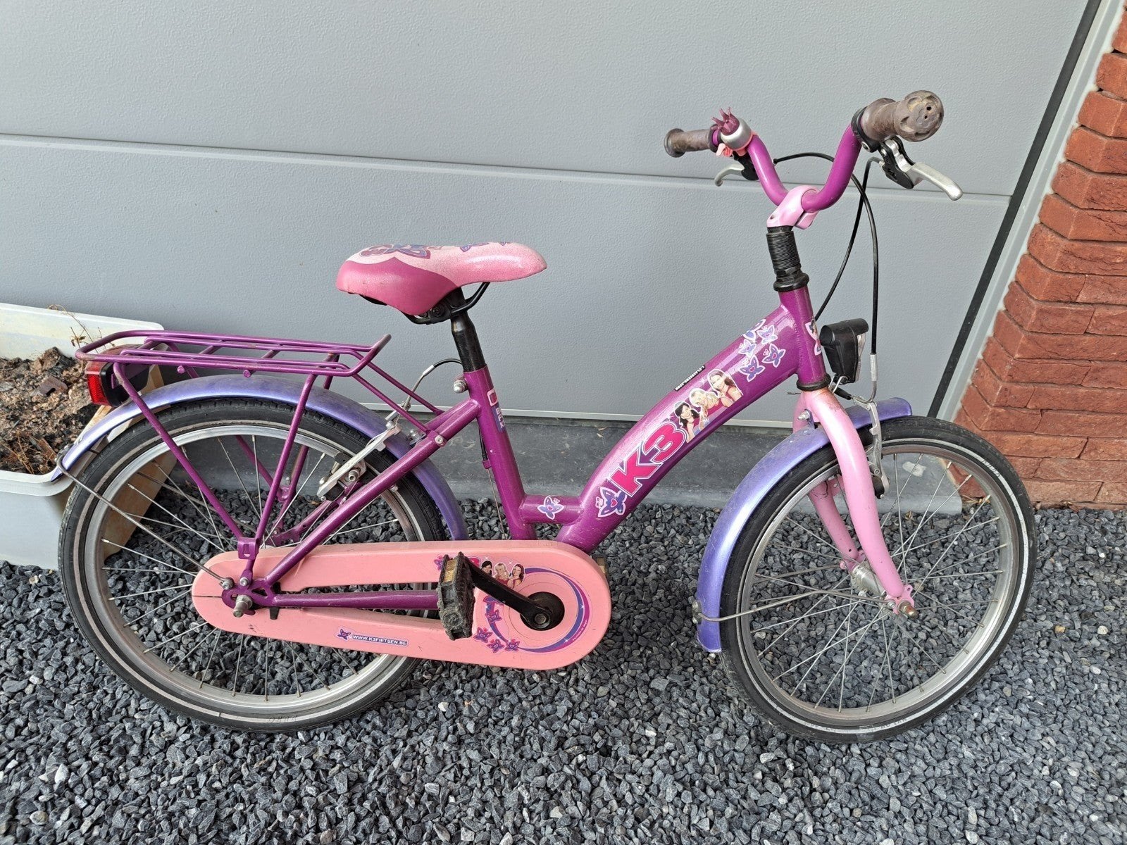 k3 meisjesfiets kinderfiets, Ophalen