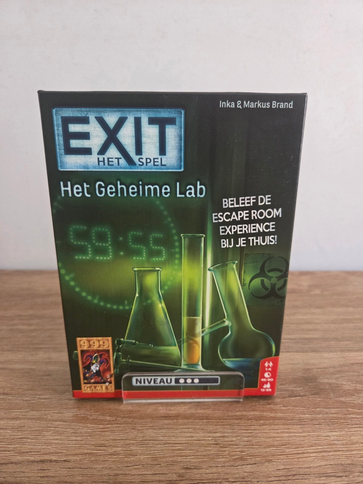 Exit: Het Spel – Het Geheime Lab van 999 Games, Ophalen of Verzenden