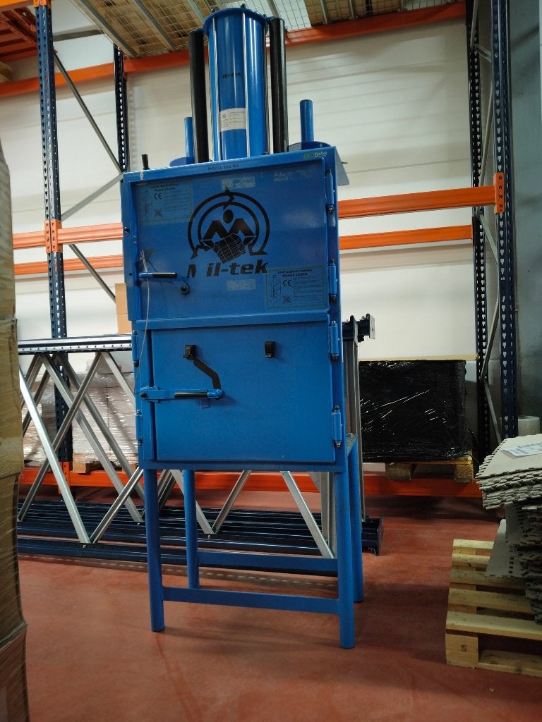 compacteur a carton, Enlèvement
