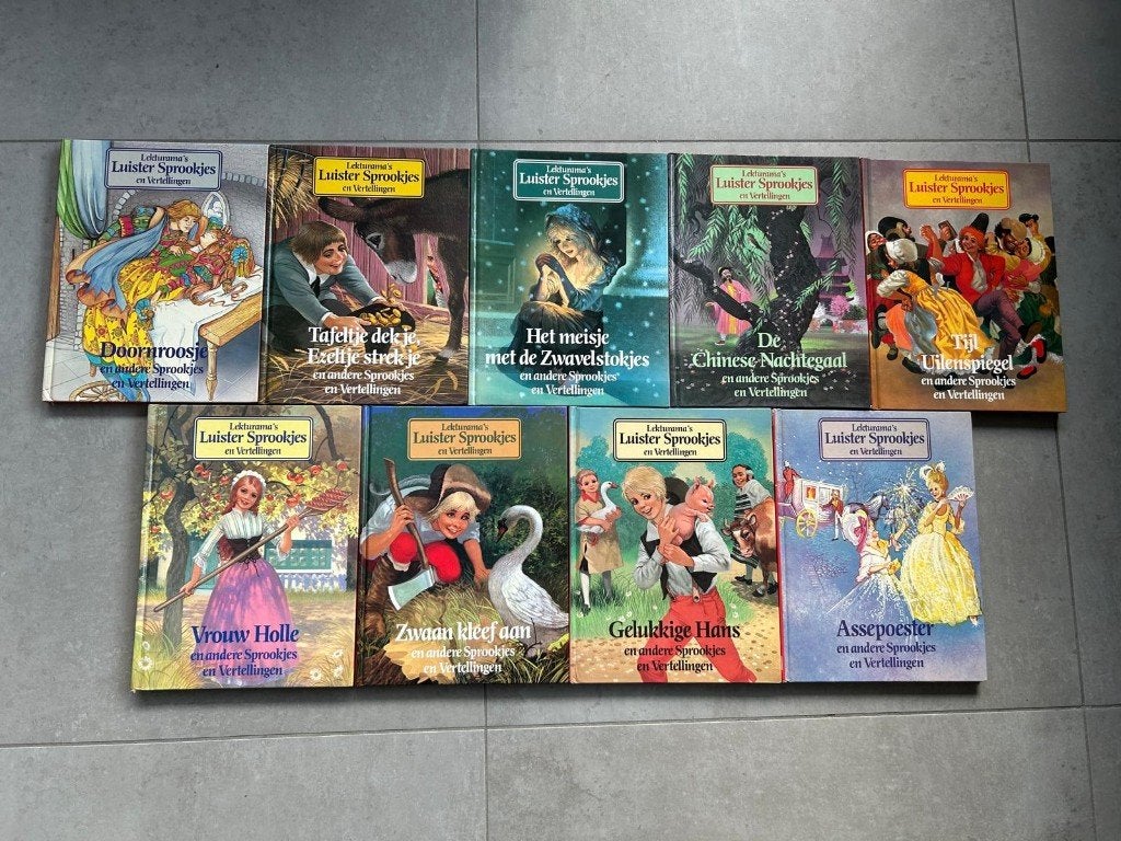 Lekturama Luistersprookjes 10 losse boeken (reeks 1), Enlèvement, Utilisé, Lekturama