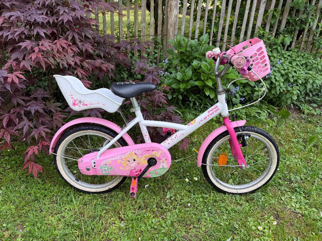 B’Twin kinderfiets 16" (4–6 jaar), Fietsen en Brommers, Fietsen | Kinderfietsjes, Ophalen, Velgrem, Btwin Decathlon, 16 tot 20 inch