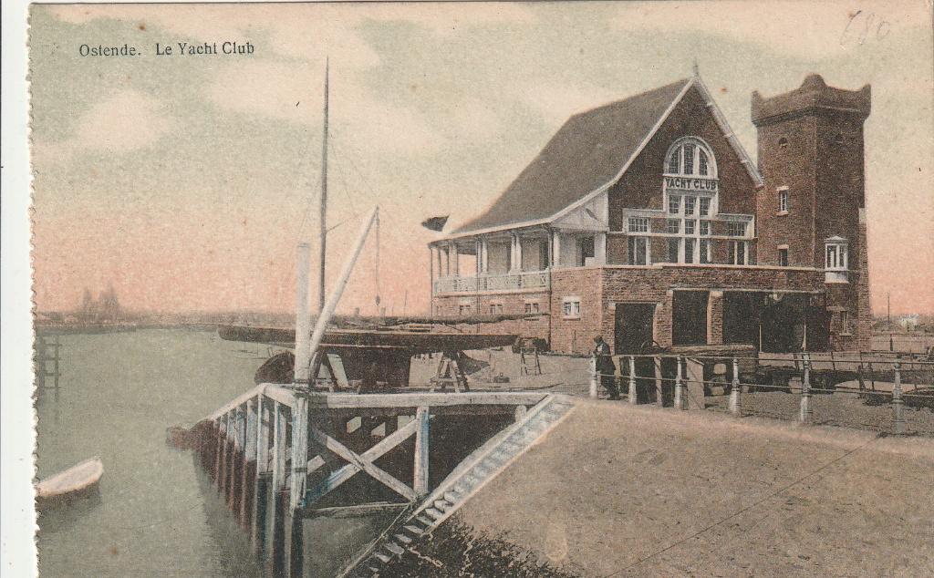 Le Yacht Club d'Ostende, Envoi