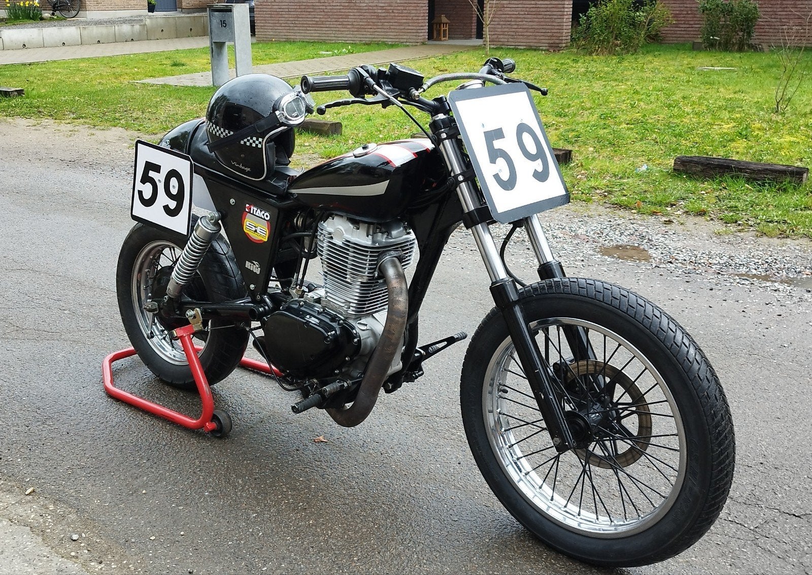 Grastrack moto, Motoren