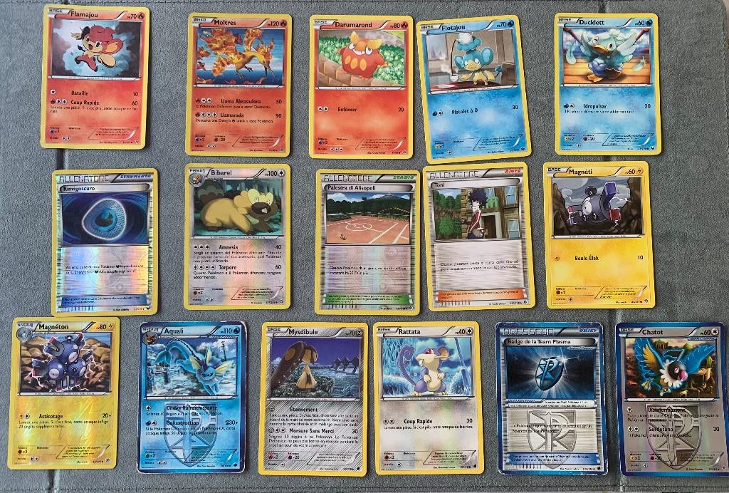 Pokémon série Noir & blanc, Enlèvement ou Envoi, Utilisé, Plusieurs cartes
