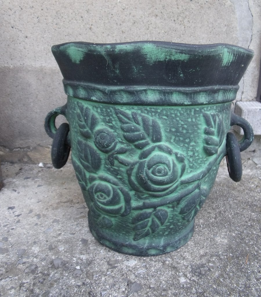 pot décoratif jardin ou intérieur en céramique, Enlèvement