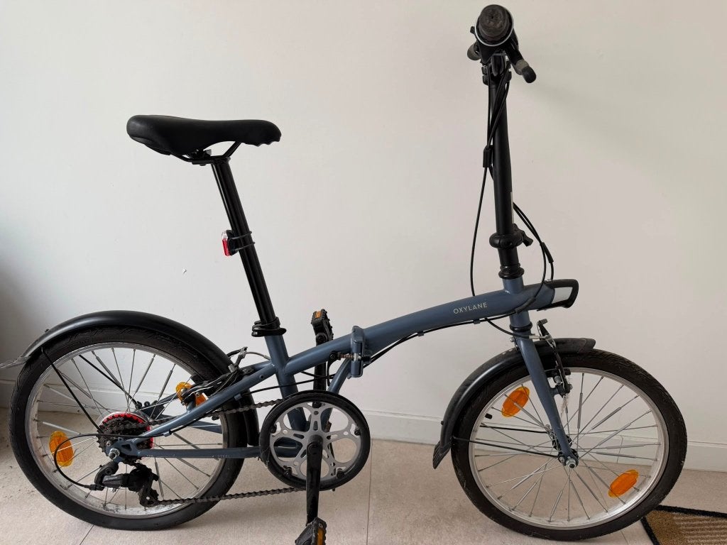 Vélo pliant Oxylane, Enlèvement, Comme neuf, Vitesses