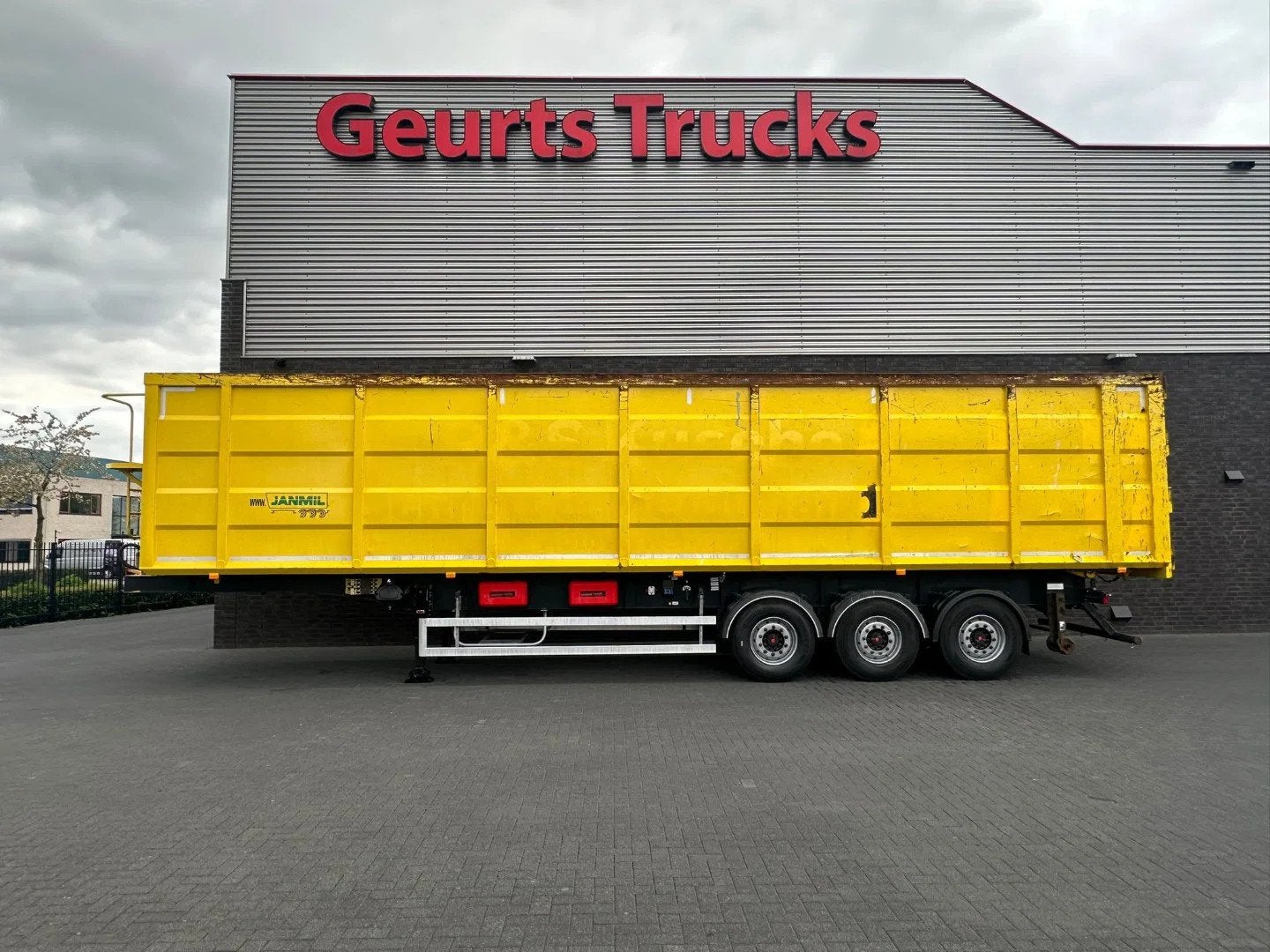 Bodex SHSCHROOT-OPLEGGER KIPPER/TIPPER /AUFLIEGER/TRAILER, Autos, Camions, ABS, Remorques et Semi-remorques, Autres carburants