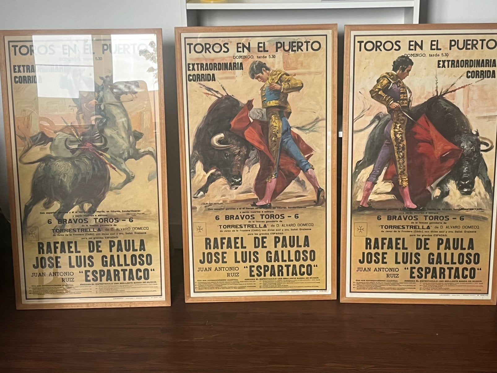 Stierengevechten, affiche, Spanje, toreador, poster, Antiek en Kunst, Ophalen