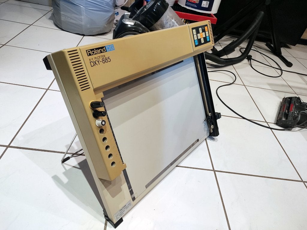 traceur ROLAND DXY-885, Enlèvement, Utilisé, Imprimante, ROLAND
