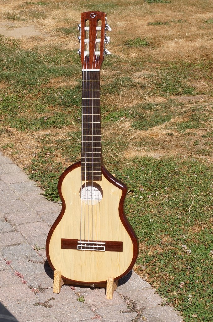 Nylon-Electrique de voyage (made in Belgium), Musique & Instruments, Enlèvement, Neuf, Autres types, Avec capteur (piezo)